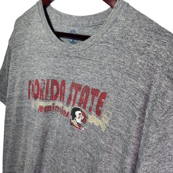 Rivalry Threads Florida State Seminoles Short Sleeve T Shirt Heather Gray XXL - Picture 5 of 10